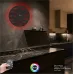 Luvivia Matematik Figürlü RGB LED Işıklı MDF Duvar Saati