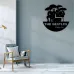 Epic Beatles Wall Clocks  Siyah MDF Duvar Saati