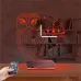 Baykuş Tasarım Saatli 3D Lamba - Masa Gece Lambası