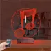 Müzik Nota Müzisyen Tasarım Saatli 3D Lamba - Masa Gece Lambası