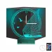 Gemici Kaptan Denizci Yelkenli V1 Saatli 3D Lamba - Masa Gece Lambası