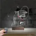 Yunus Balığı V1 Saatli 3D Lamba - Masa Gece Lambası