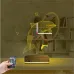 Yunus Balığı V1 Saatli 3D Lamba - Masa Gece Lambası