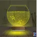 Akvaryum Fanus Balık 3D Lamba - Masa Gece Lambası