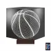Basketbol Topu Basketçi 3D Lamba - Masa Gece Lambası
