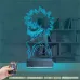 Alien Uzaylı Çocuk Odası 3D Lamba - Masa Gece Lambası