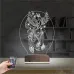 Anka Kuşu 3D Lamba - Masa Gece Lambası