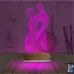 Anne Bebek Minimalist 3D Lamba - Masa Gece Lambası