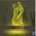 Anne Bebek Minimalist 3D Lamba - Masa Gece Lambası