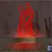 Anne Bebek Minimalist 3D Lamba - Masa Gece Lambası
