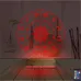 Astroloji Burç Lotus 3D Lamba - Masa Gece Lambası