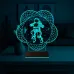 Astronot Uzay 3D Lamba - Masa Gece Lambası