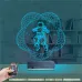 Astronot Uzay 3D Lamba - Masa Gece Lambası