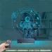 Astronot Ay Gezegen 3D Lamba - Masa Gece Lambası