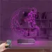 Astronot Ay 3D Lamba - Masa Gece Lambası