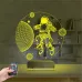 Astronot Gezegen 3D Lamba - Masa Gece Lambası