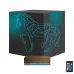 At Tasarım Polygonal 3D Lamba - Masa Gece Lambası