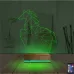 At Tasarım Polygonal 3D Lamba - Masa Gece Lambası