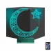 Ay Yıldız Türk Bayrağı 3D Lamba - Masa Gece Lambası