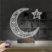 Ay Yıldız Türk Bayrağı 3D Lamba - Masa Gece Lambası