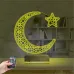 Ay Yıldız Türk Bayrağı 3D Lamba - Masa Gece Lambası