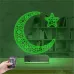 Ay Yıldız Türk Bayrağı 3D Lamba - Masa Gece Lambası
