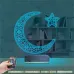Ay Yıldız Türk Bayrağı 3D Lamba - Masa Gece Lambası