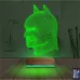 Batman Çizgi Karakter 3D Lamba - Masa Gece Lambası