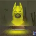 Batman Çizgi Karakter 3D Lamba - Masa Gece Lambası