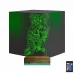 Baykuş Tasarım 3D Lamba - Masa Gece Lambası