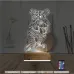 Baykuş Tasarım 3D Lamba - Masa Gece Lambası