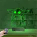 Bebek Yoda 3D Lamba - Masa Gece Lambası