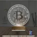 Crypto Bitcoin Btc 3D Lamba - Masa Gece Lambası