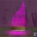 Cami 3D Lamba - Masa Gece Lambası