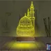 Cami 3D Lamba - Masa Gece Lambası