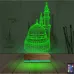 Cami 3D Lamba - Masa Gece Lambası