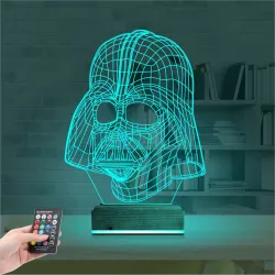 Darth Veider 3D Lamba - Masa Gece Lambası