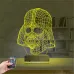 Darth Veider 3D Lamba - Masa Gece Lambası