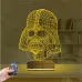 Darth Veider 3D Lamba - Masa Gece Lambası