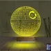 Death Star Ölüm Yıldızı 3D Lamba - Masa Gece Lambası