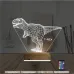 Dinozor T-rex 3D Lamba - Masa Gece Lambası