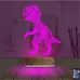 Dinozor 3D Lamba - Masa Gece Lambası