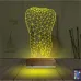 Diş 3D Lamba - Masa Gece Lambası