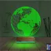 Dünya Globe 3D Lamba - Masa Gece Lambası