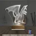Ejderha 3D Lamba - Masa Gece Lambası