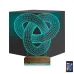 Geometrik Dekoratif 3D Lamba - Masa Gece Lambası