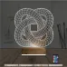 Geometrik Dekoratif 3D Lamba - Masa Gece Lambası