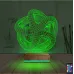 Geometrik Dekoratif 3D Lamba - Masa Gece Lambası