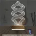 Geometrik Dekoratif 3D Lamba - Masa Gece Lambası