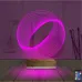 Geometrik Dekoratif 3D Lamba - Masa Gece Lambası